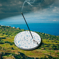 Terrazzo Tray and Incense Sticks