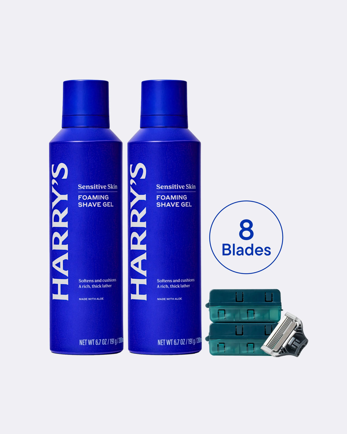 Harry's Original Blades & Shave Gel